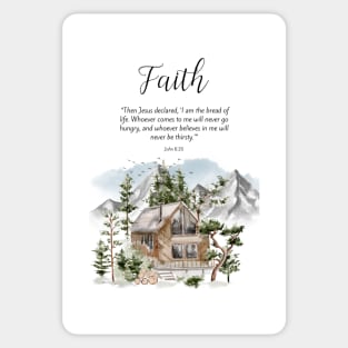 bible verse about faith Sticker